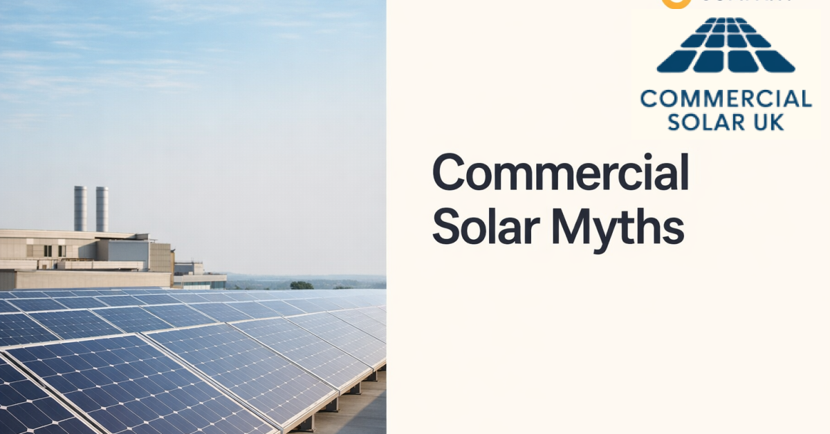 Commercial Solar Myths