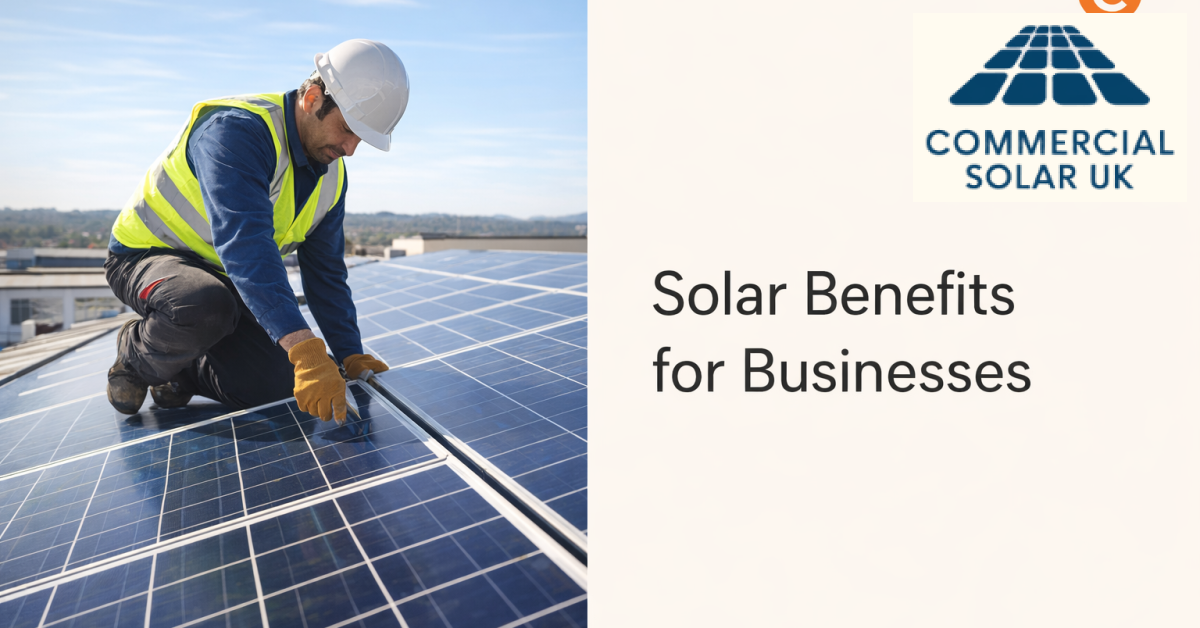 Solar Benefits for Businesses